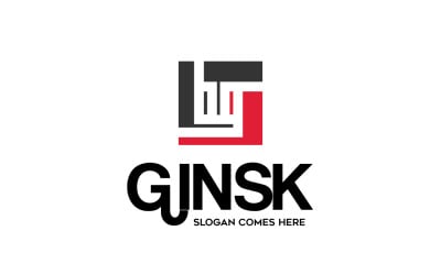 Plantilla de logotipo GINSK