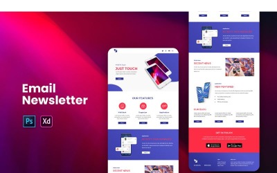 Элементы интерфейса EM 57 Just Touch