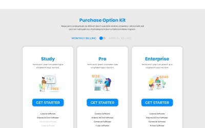 PT 1 Purchase Option Kit UI Elements