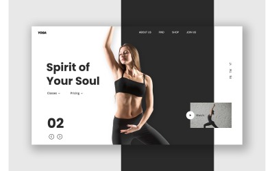 Elementi dell&amp;#39;interfaccia utente di Hero 39 Yoga