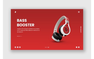 Элементы пользовательского интерфейса усилителя басов Hero 31