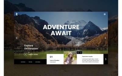 Hero 24 Adventure Await UI Elements