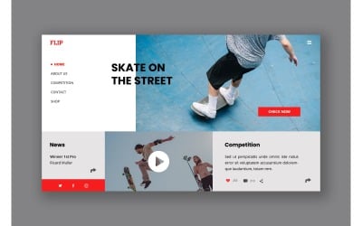Hero 26 Flip UI-elementen