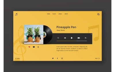 Hero 30 Pineapple Pen UI-Elemente