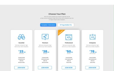PT 8 Välj dina plan UI-element