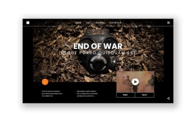 Элементы пользовательского интерфейса Hero 61 End Of War