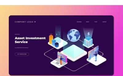 ISO 15 Asset Investment Service UI Elements