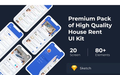 Mobile UI House Rent