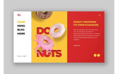Prvky uživatelského rozhraní Hero 70 Donut