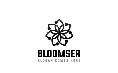 Bloomser Logo Template