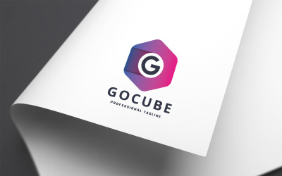 Go Cubic G Letter Logo Template