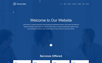 Innoveer de bestemmingspagina-sjabloon
