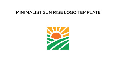 Minimalistisk logotyp mall