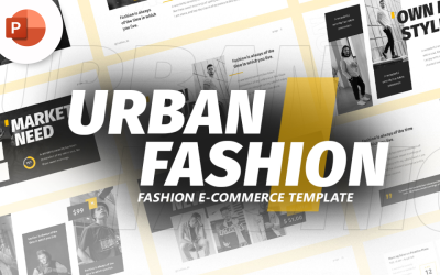 Urban Fashion PowerPoint template