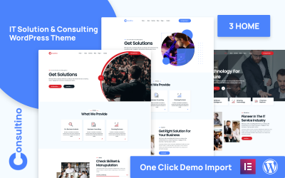 Consultino - BT Çözümleri ve BT Hizmeti WordPress Teması