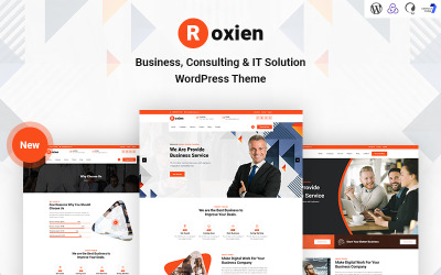 Roxien - Business, Consulting och IT-lösning WordPress-tema