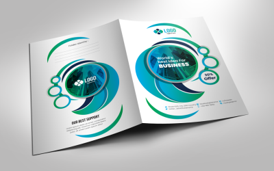 Business Presentation Folder - Corporate Identity Template