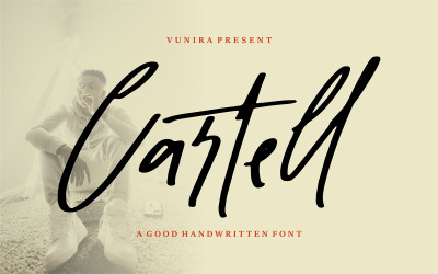 Kartel | Ručně psané písmo