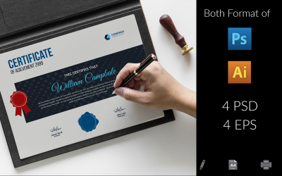 Mall för examensbevis