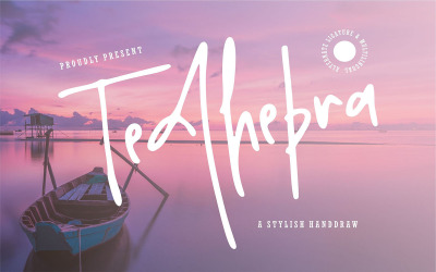 Tedhebra | Una fuente con estilo Handdraw