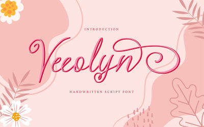 Veeolyn | Fuente cursiva manuscrita