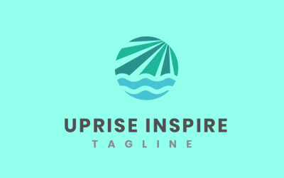Uprise Modern Corporate  Design Logo Template