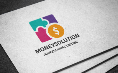 Money Solution Logo Template