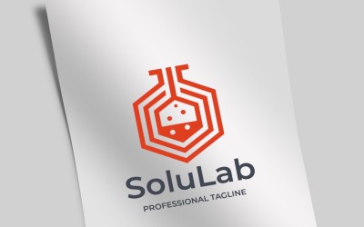 Solution Lab Logo Template