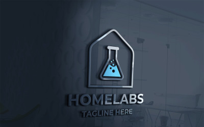 Szablon Logo laboratorium domowego