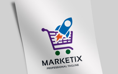 Schnelle Markt-Logo-Vorlage