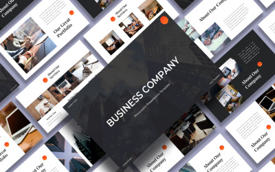 Business Company – Presentation PowerPoint template
