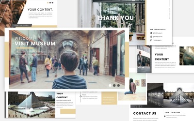 Museum PowerPoint-mall