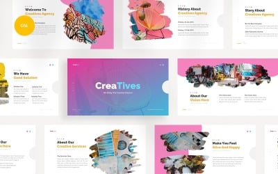 Kreative Kreativagentur Google Slides