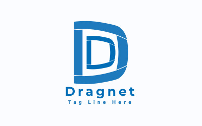 Modèle de logo Dragnet