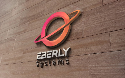 Modelo de logotipo comercial Eberly