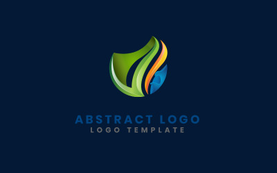 Modern abstrakt design GRATIS logotypmall