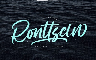 Ronttsein - Brush Cursive Font