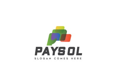 Шаблон логотипа Paysol