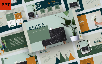 Anisa PowerPoint šablony