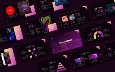 CheatMonk Creative Business PowerPoint-sjabloon