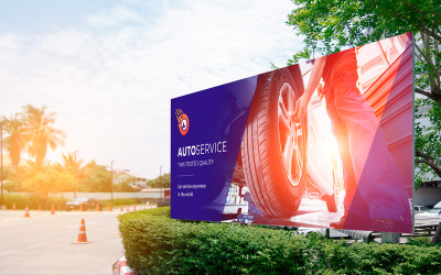 Gratis Auto Shop Facebook-omslagsjabloon voor sociale media
