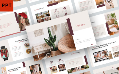 Indiera PowerPoint-mall