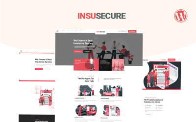 Insusecure Multipurpose Insurance WordPress Teması