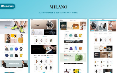 Reszponzív Milano - Fashion & Accessories PrestaShop Theme PrestaShop sablon 163450