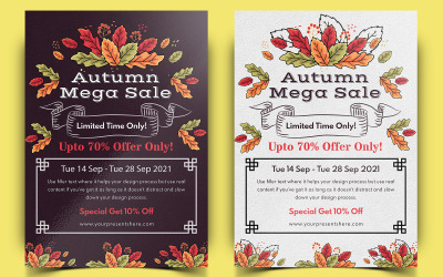 Snis - Autumn Festival Flyer Design - Corporate Identity Template