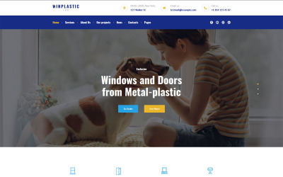 Winplastic - Тема WordPress для встановлення та заміни пластикової Windows
