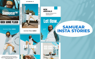 Samuear Insta Stories Social Media-sjabloon