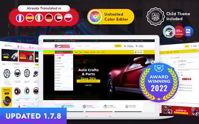 Auto Modif Responsive PrestaShop Theme