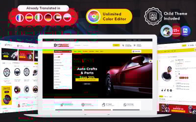 Auto Modif Responsive PrestaShop Theme