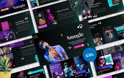 Smugle - Musician Google Slides